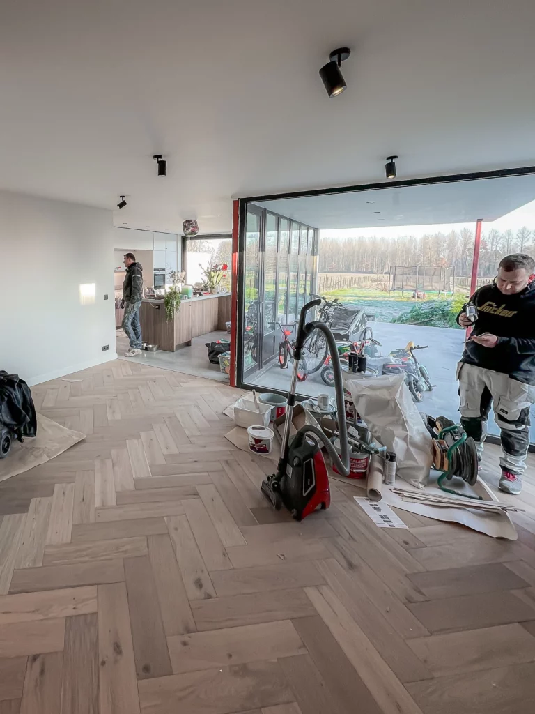 totaalrenovatie aanbouw